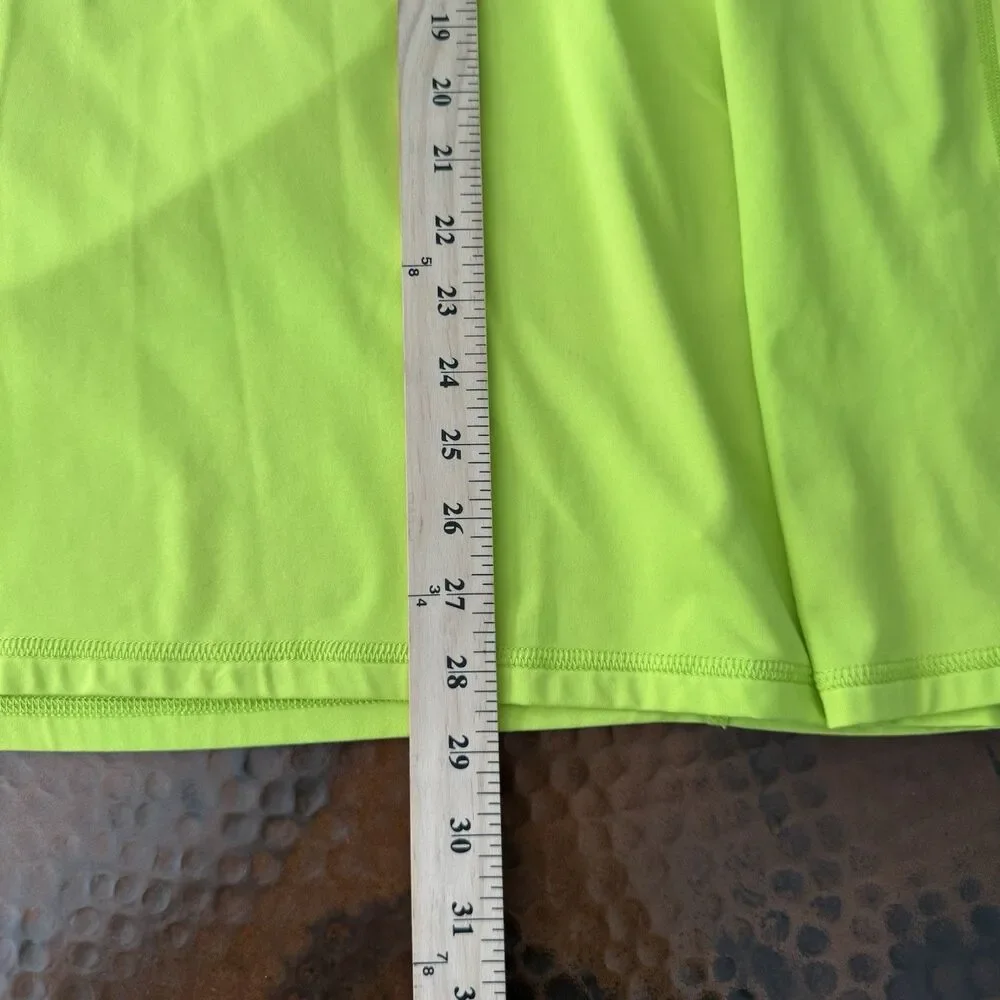 RLX Ralph Lauren Colonial Golf 1/4 Zip Pullover Men XL Neon Green Performance